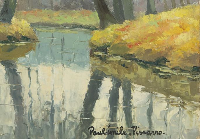 Paulémile Pissarro - Paysage d&#39;Hiver | MasterArt